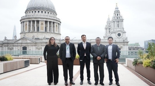 Transjakarta staff in London